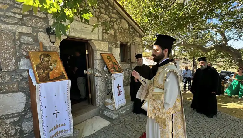 Bozcaada’da Geleneksel Aya Paraskevi Günü Ayini Renklilikle Kutlandı