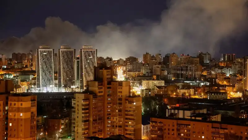 Ukrayna'nın Başkenti Kiev, Rusya'nın Saldırısına Uğradı: 3 Yaralı