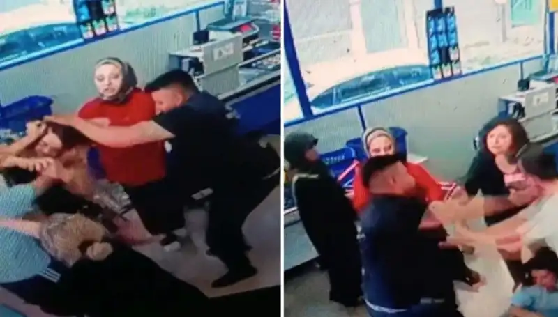 Markette Yaşanan Şok Olay: Kadın Feci Şekilde Darp Edildi