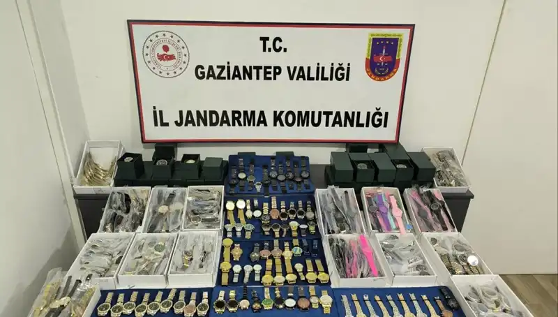 Gaziantep'te Kaçak Saat Operasyonu: 3 Milyon Liralık Zirve