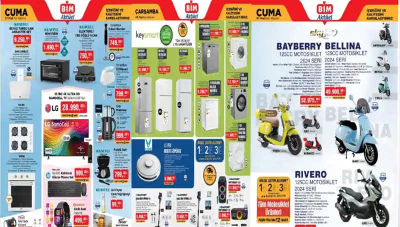 BİM’de 4-7 Mart Aktüel Ürün İndirimleri: Kaçırılmaması Gereken Fırsatlar!