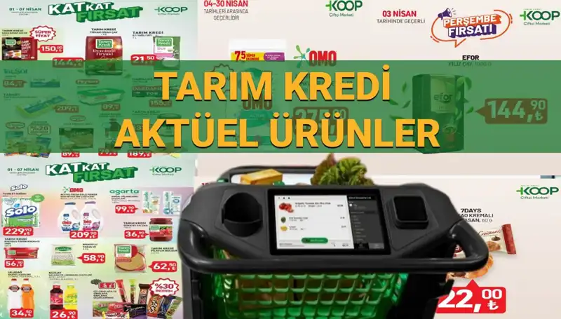 Tarım Kredi Marketleri'nde Nisan İndirimleri: Temizlik ve Kahvaltılık Ürünlerde Cazip Fırsatlar