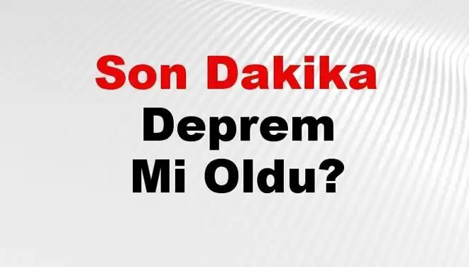 Hatay'da Deprem Şoku! Son Dakika Gelişmeleriyle Durum Ne?