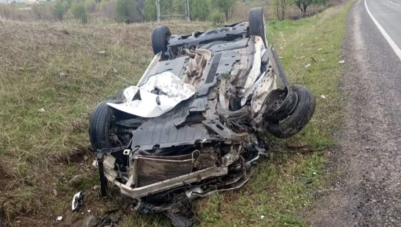 Yola Fırlayan Domuzun Sebep Olduğu Kaza: Bir Ölü, Altı Yaralı