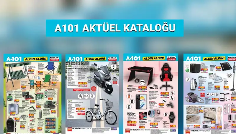 A101'de 17-24 Nisan Hafta İçi İndirimli Ürünler Açıklandı!