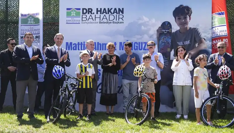 Bahçelievler'de İlk Skate Park: Mattia Ahmet Minguzzi Açıldı!