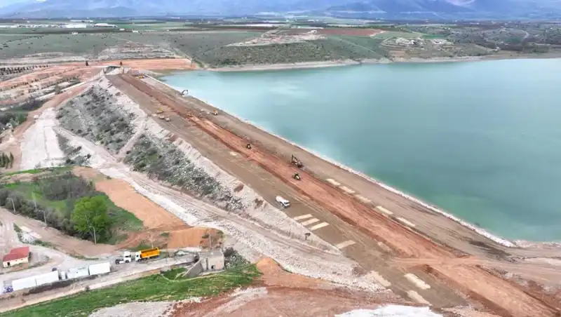 Sultansuyu Barajı'nda Devam Eden Onarım Çalışmaları Hız Kesmeden İlerliyor