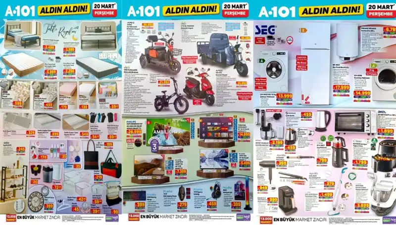 A101 20 Mart Aktüel Kataloğu: Eşsiz Kampanyalar ve Saçmalıklar Neden Kaçırılmamalı?