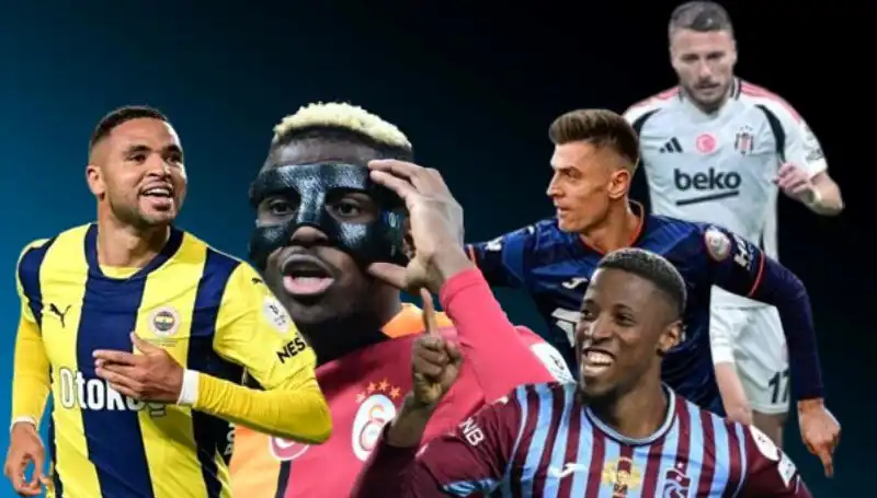 Süper Lig Gol Krallığı Yarışı: Osimhen, Banza ve En-Nesyri’nin Gol Sayıları Merak Ediliyor!