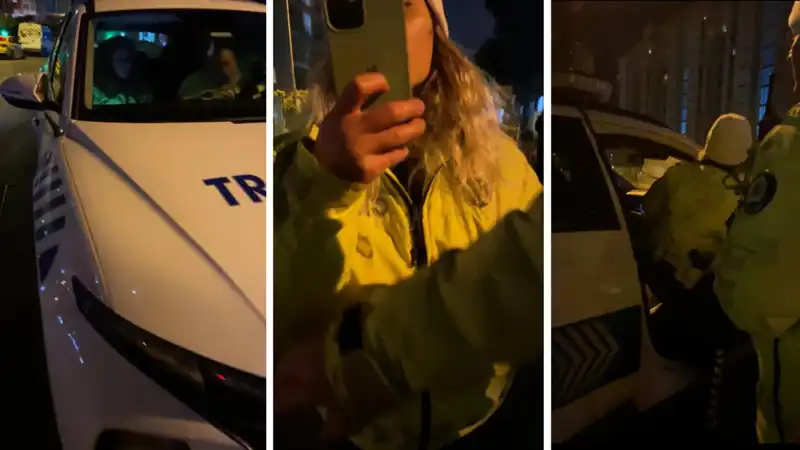 E-Devlet'ten Cezasını Gördü, Polislere Mukavemet Ettiği Anlar